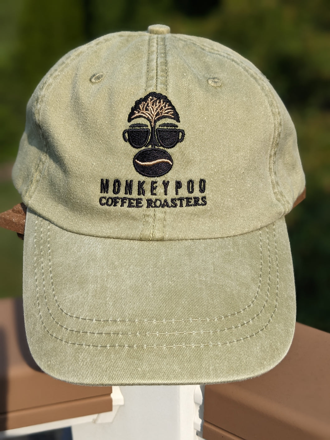 Adams Khaki Panel Low-Profile Washed Pigment-Dyed Cap