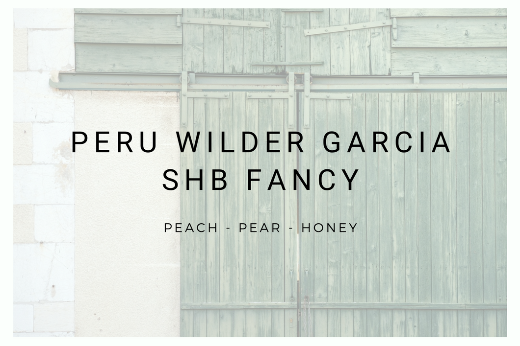 Peru Wilder Garcia SHB Fancy, Peach - Pear - Honey